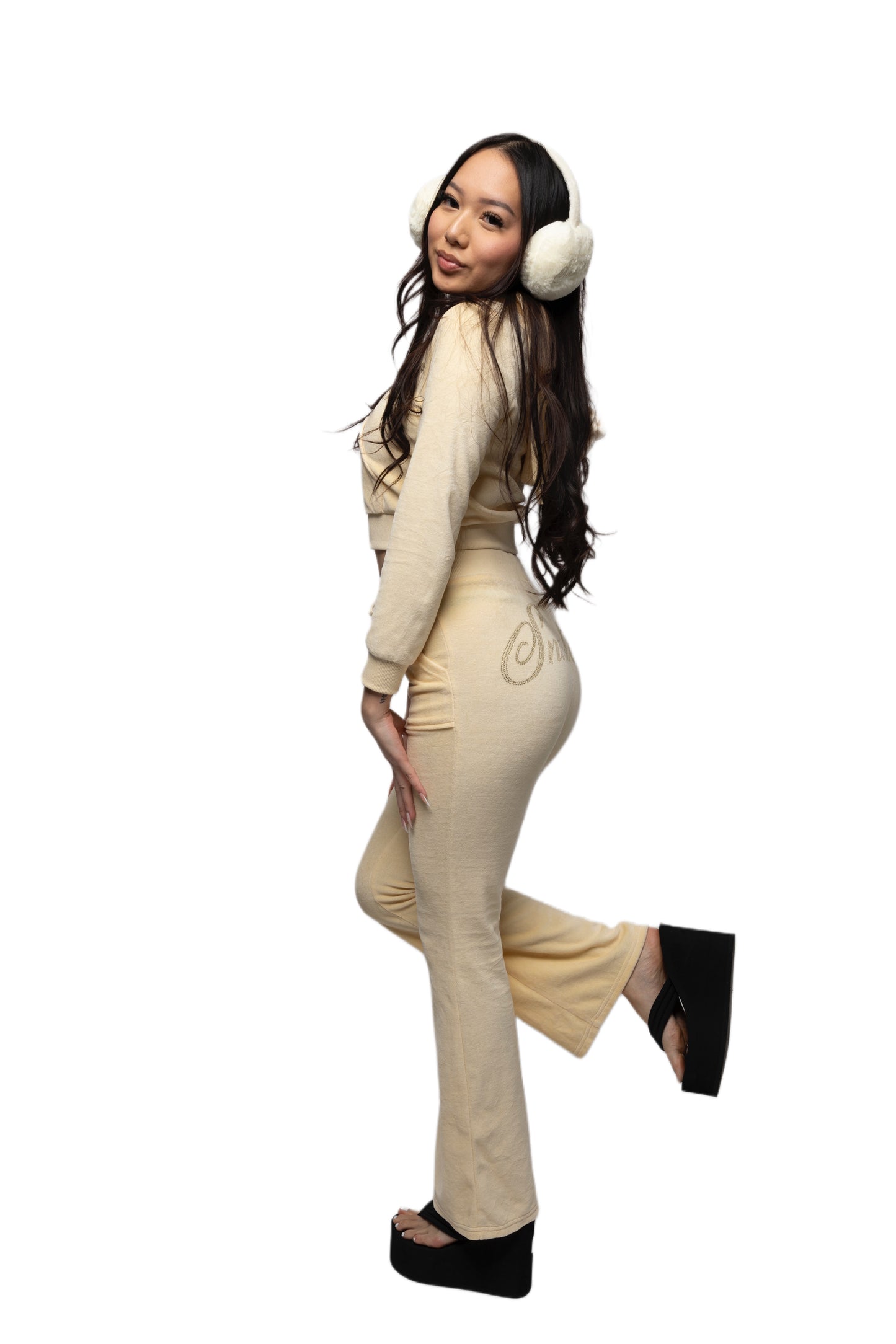 STARFRUIT VELOUR HOODIE