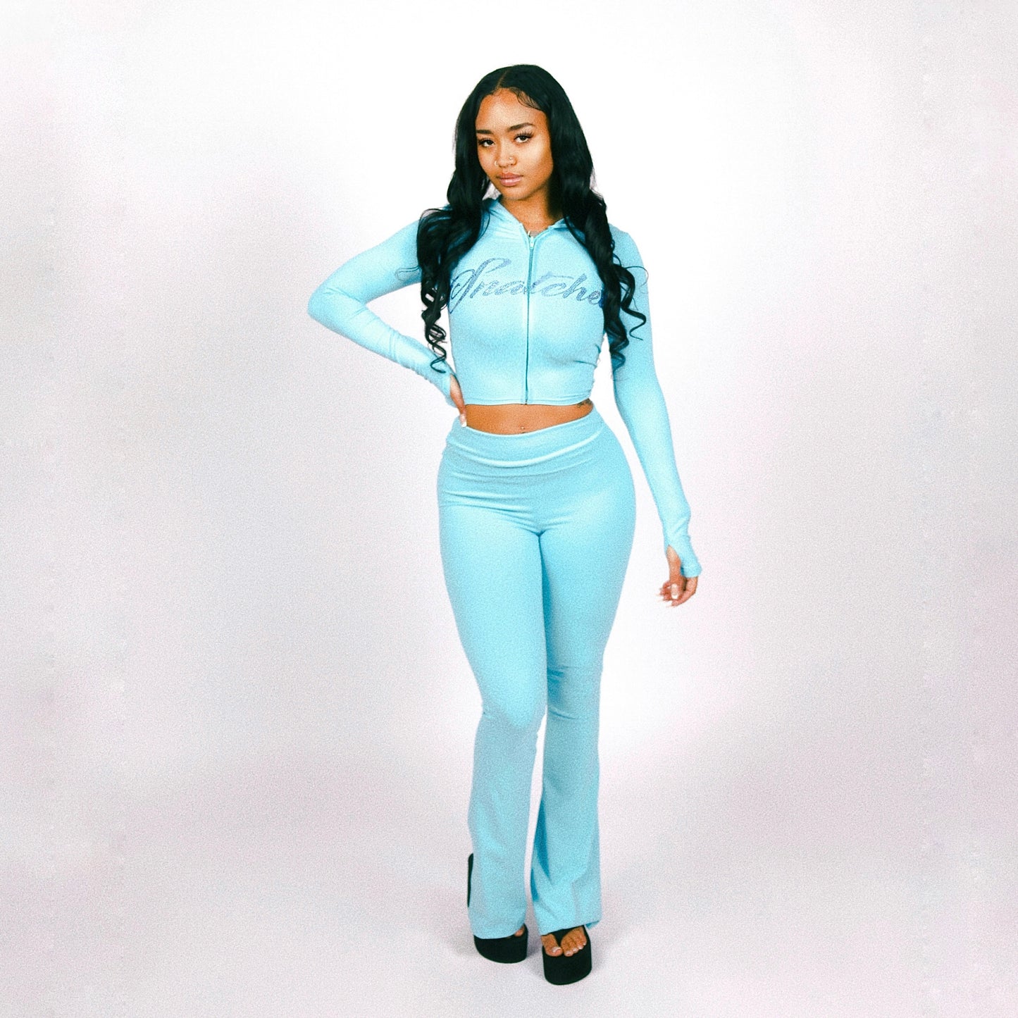 POLAR BLUE FOLDOVER PANT