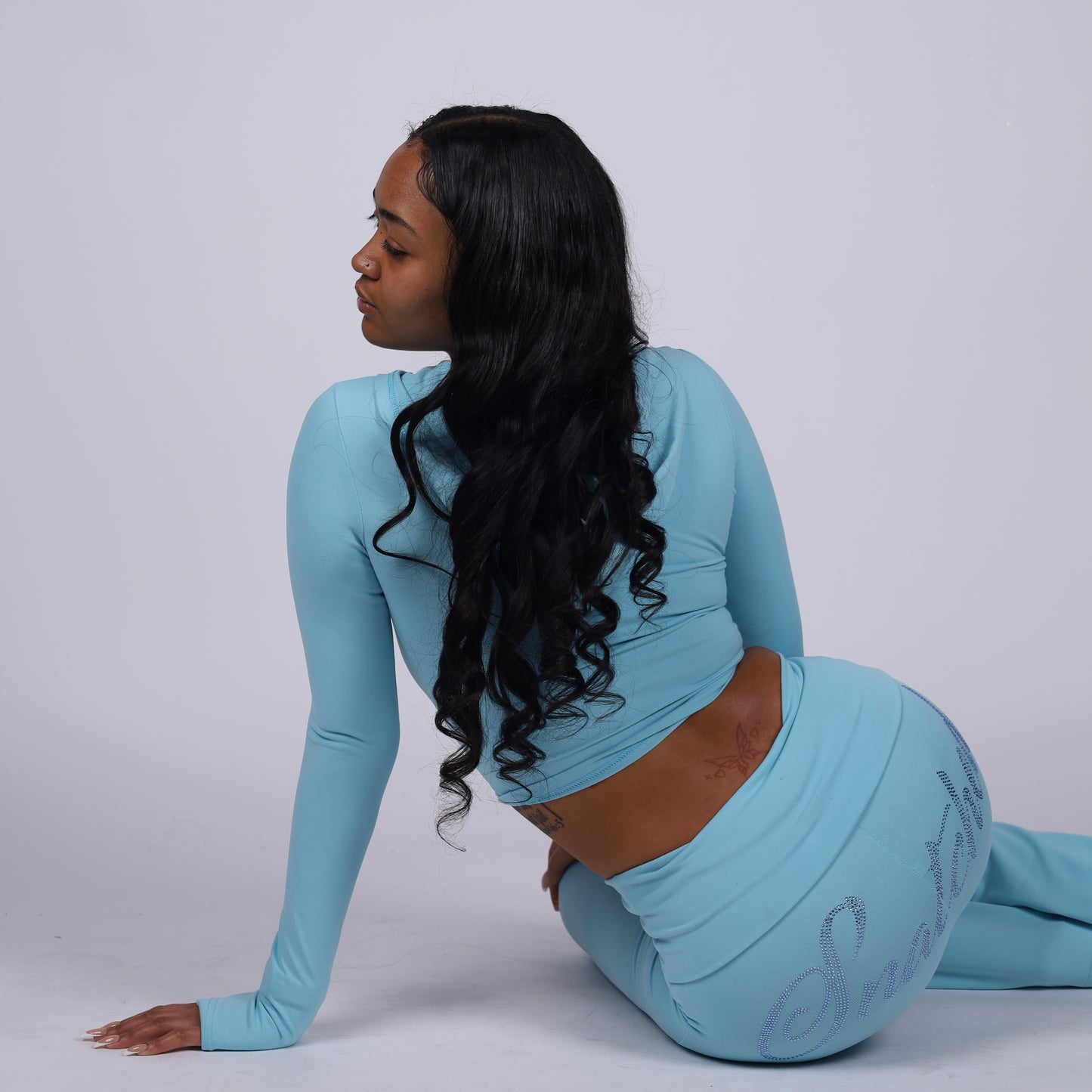 POLAR BLUE FOLDOVER PANT