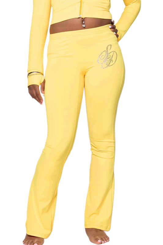 LEMON DROP FLARE PANT