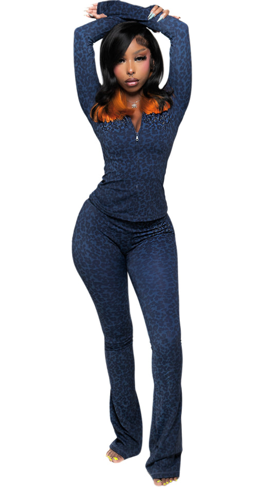 WILD NAVY (LEOPARD)